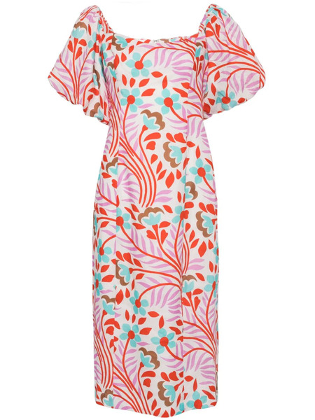  Rhode Vestido Midi Karima - Blanco 