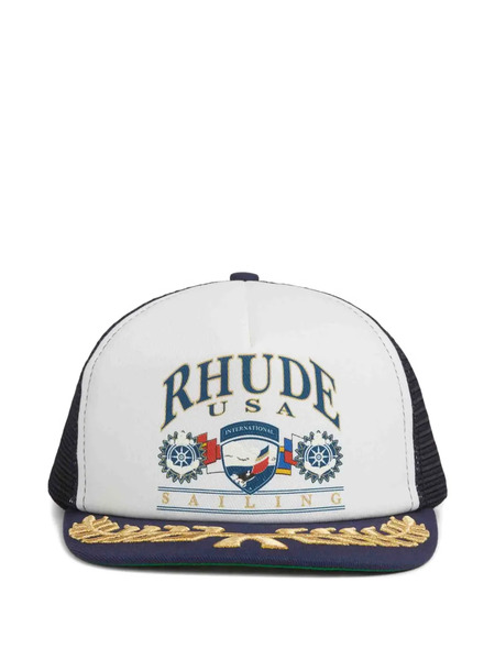  Rhude Gorra Con Bordado - Blanco 