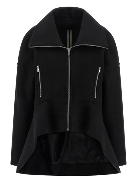  Rick Owens Abrigo Oversize - Negro 