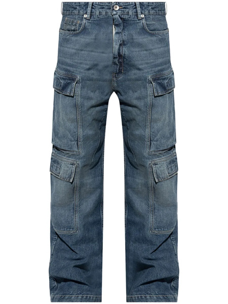  Rick Owens Drkshdw Vaqueros Drkshw - Azul 