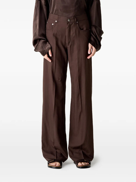  Rick Owens Vaqueros Geth Con Pinzas - Marrón 