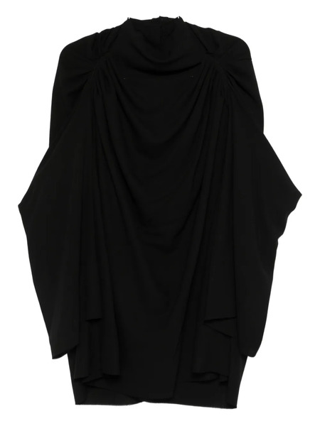  Rick Owens Vestido Drapeado - Negro 