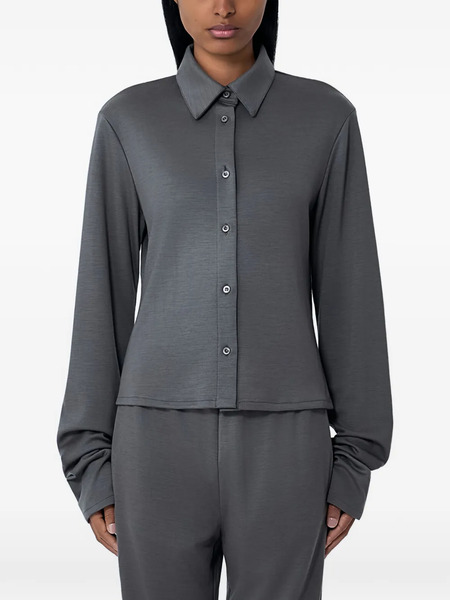  Rier Camisa Con Botones - Gris 