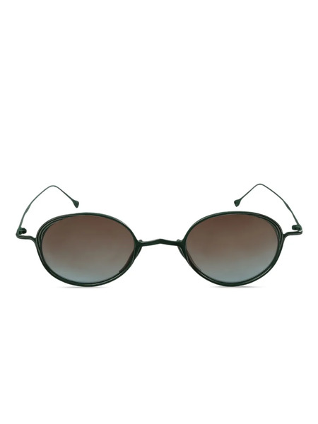  Rigards Oval-frame Tinted Sunglasses - Verde 
