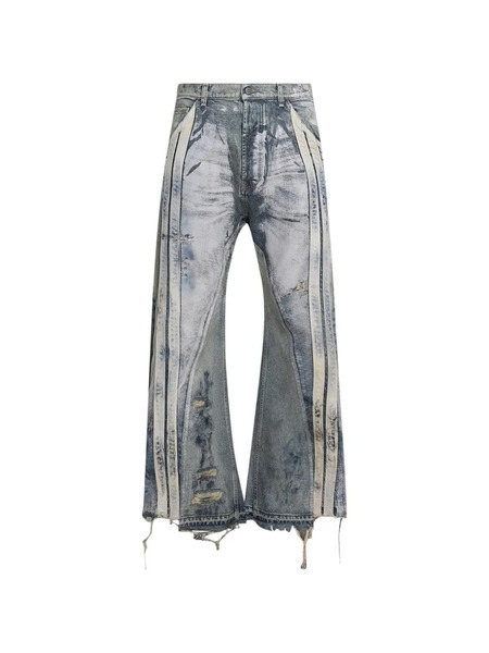  Rivington Roi Rebis Apocrypha He Rose 2 Distressed-effect Jeans - Azul 