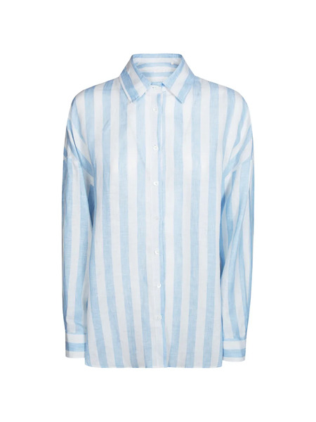  Robert Friedman Camisa A Rayas - Azul 