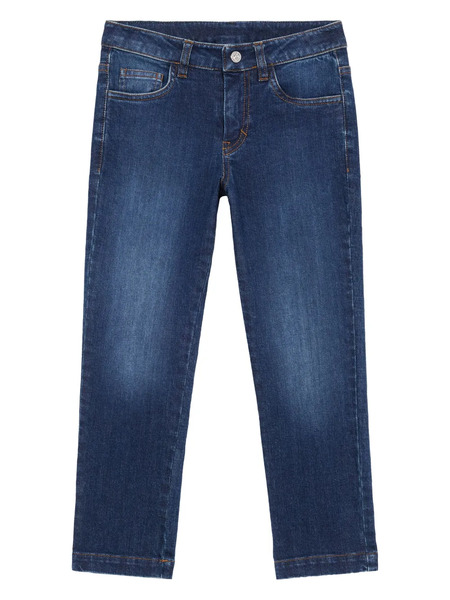  Roberto Cavalli Junior Vaqueros Rectos - Azul 