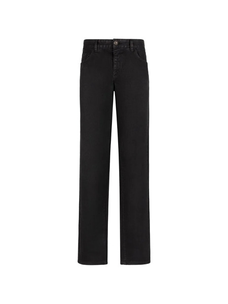  Roberto Cavalli Vaqueros Rectos - Negro 