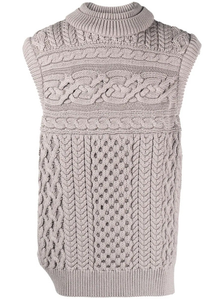  Robyn Lynch Chaleco Oversize - Gris 