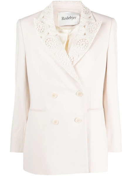  Rodebjer Blazer Con Doble Botonadura - Neutro 