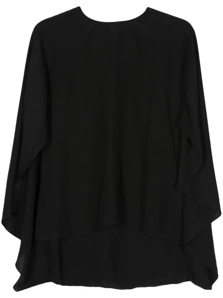  Rodebjer Blusa Con Capa Inspirada - Negro 