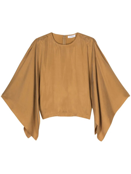  Rodebjer Blusa Con Manga Abierta Ancha - Neutro 