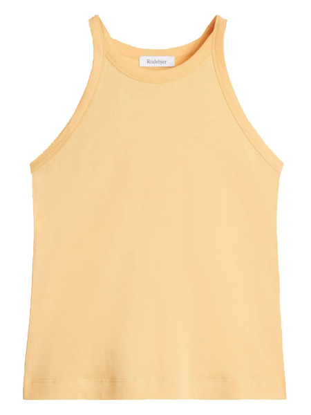  Rodebjer Top Oana Sin Mangas - Amarillo 