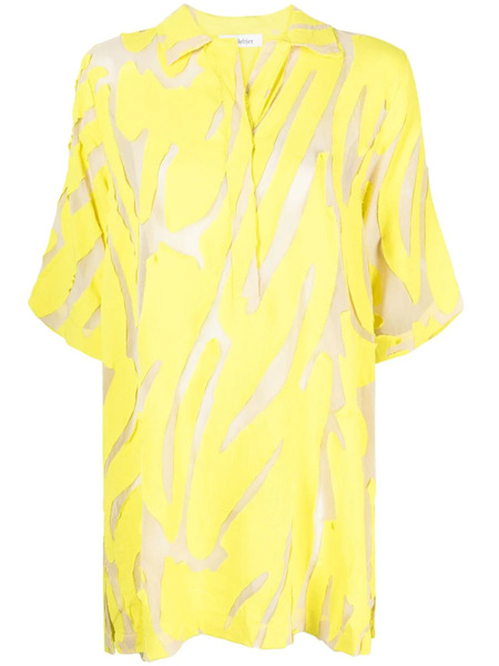  Rodebjer Vestido Corto Lori - Amarillo 