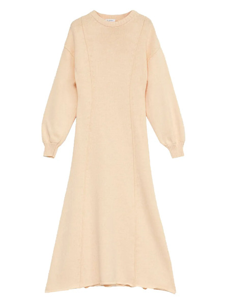  Rodebjer Vestido Midi Con Manga Farol - Neutro 