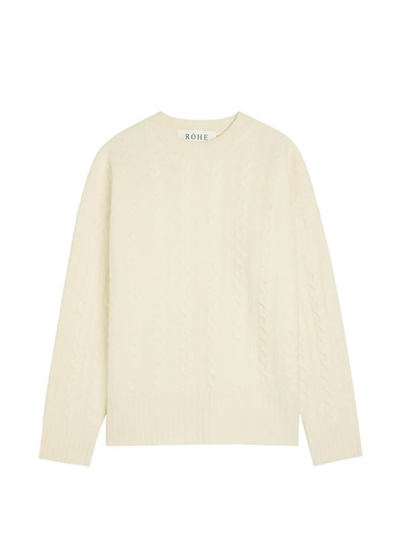  Róhe Jersey Con Cuello Redondo - Neutro 