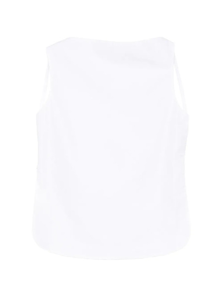  Róhe Top Con Espalda Descubierta - Blanco 