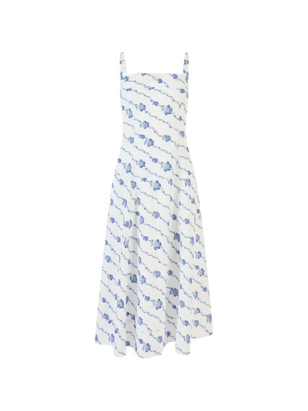  Rosie Assoulin Vestido Drop Me A Note - Blanco 