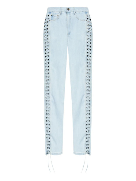  Rotate Birger Christensen Vaqueros Con Cordones - Azul 