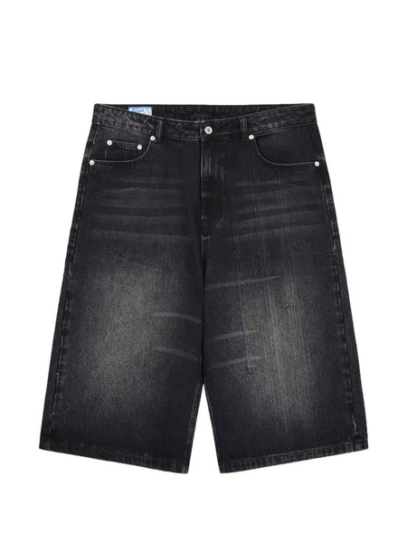  Rough. Belt-loops Shorts - Negro 
