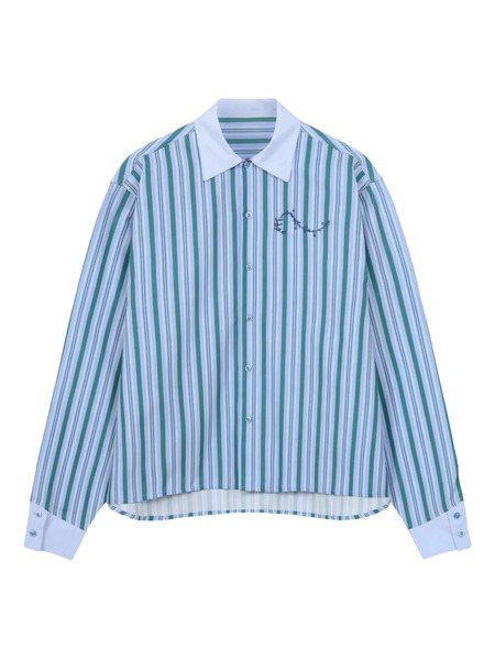  Rough. Camisa A Rayas - Azul 