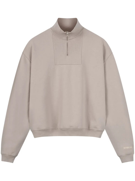  Rough. Sudadera Rib Troyer - Neutro 