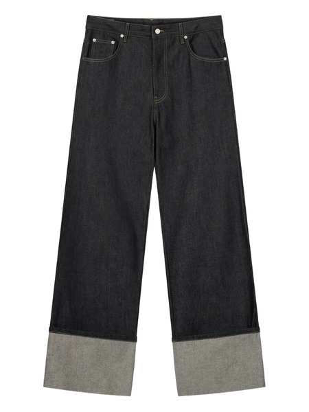 Rough. Vaqueros Con Diseño De Cinco Bolsillos - Azul 