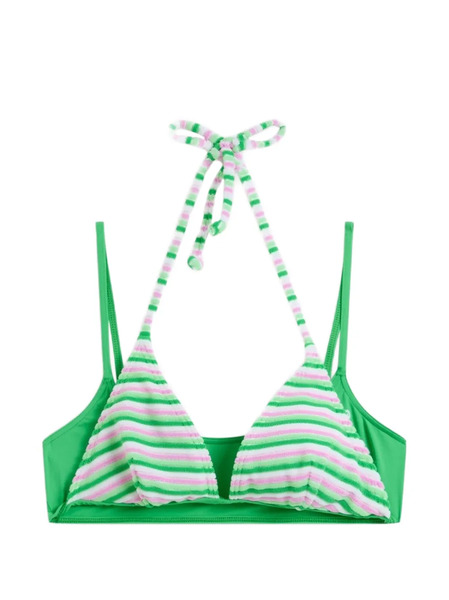  Roxy Top De Bikini Con Doble Capa De Roxy X Juice Couture - Verde 