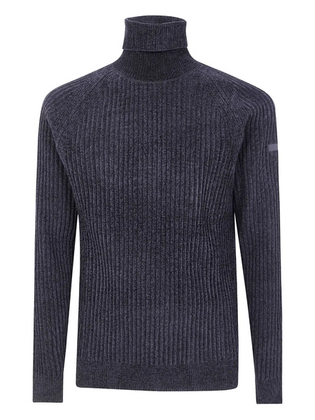  Rrd Jersey Con Cuello Vuelto - Negro 