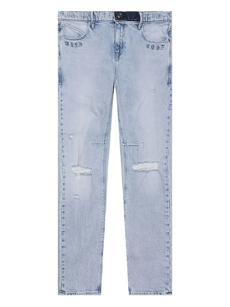  Rta Vaqueros Clayton Con Efecto Envejecido - Azul 