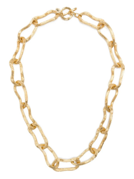  Ryenn's Eyes Collar De Cadena En Latón Bañado En Oro De 14 Ct De Ryenn's Eyes X Quentin Jones - Dorado 