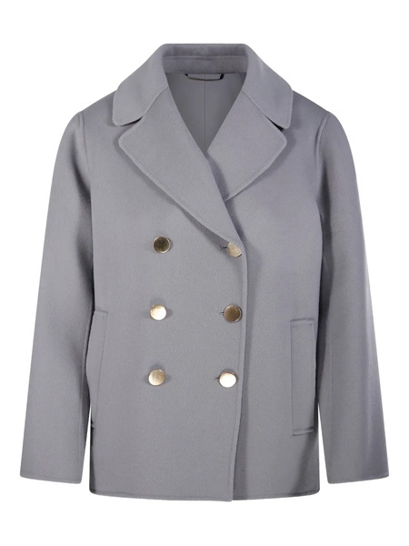  's Max Mara Abrigo Con Botones - Gris 