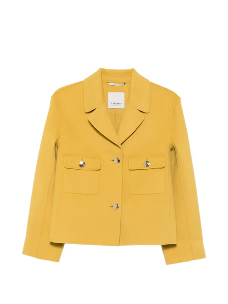  's Max Mara Button-up Chest-pocket Jacket - Amarillo 