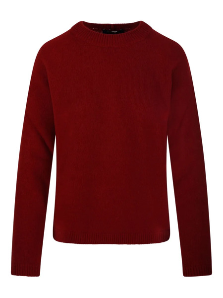  's Max Mara Jersey Con Cuello Redondo - Rojo 