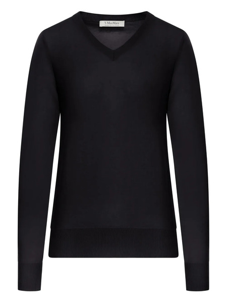  's Max Mara Jersey De Manga Larga - Negro 