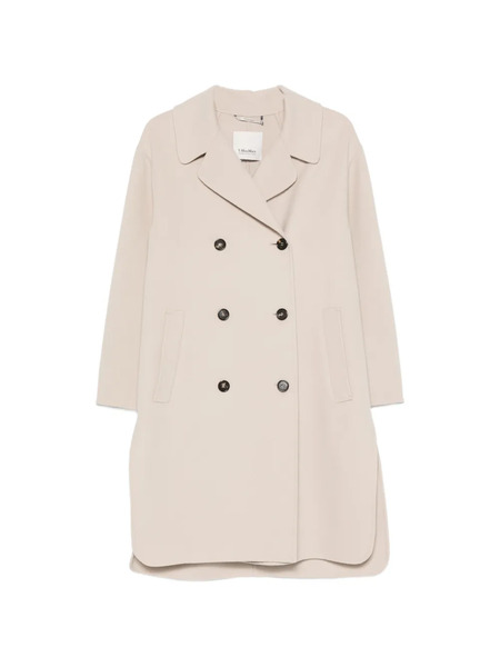  's Max Mara Magnolia Double-breasted Coat - Neutro 