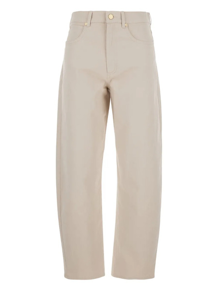  's Max Mara Pantalones Con Botones - Neutro 