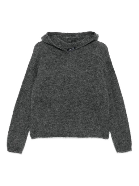  's Max Mara Sudadera Texturizada Con Capucha - Gris 