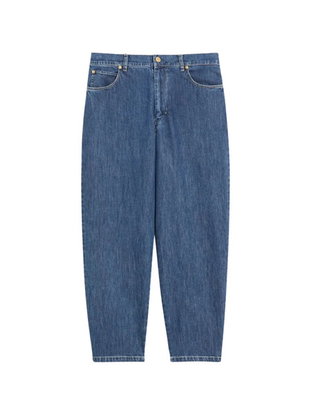  's Max Mara Vaqueros Con Bolsillo - Azul 