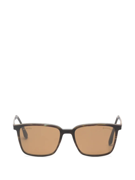  S2s Gafas Biarritz Con Montura Rectangular - Marrón 