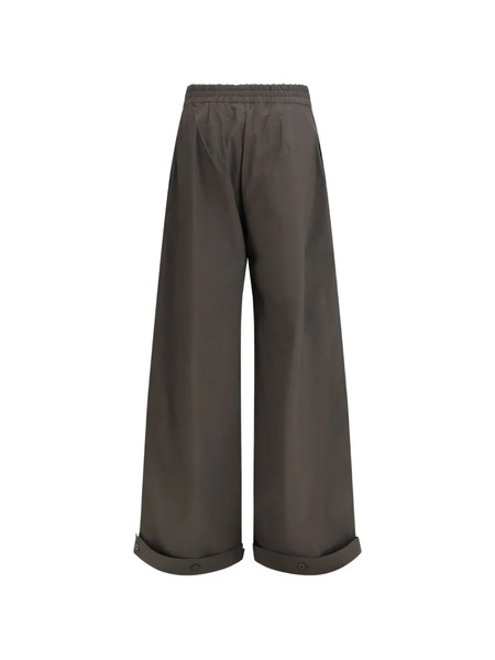  Sa Su Phi Culottes Con Botones - Marrón 