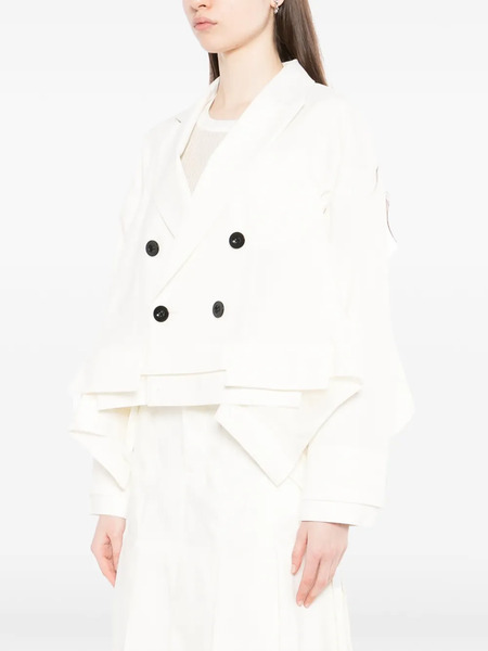  Sacai Blazer A Paneles - Blanco 