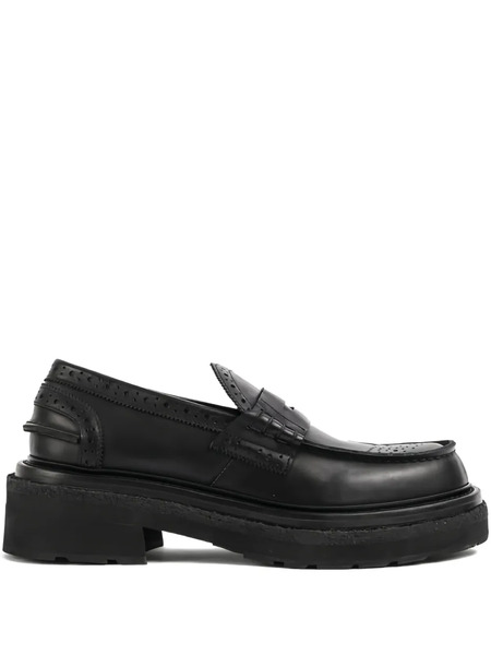  Sacai Mocasines Wingtip - Negro 