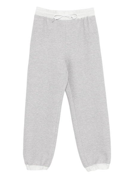  Sacai Pantalones Con Diseño En Contraste - Gris 
