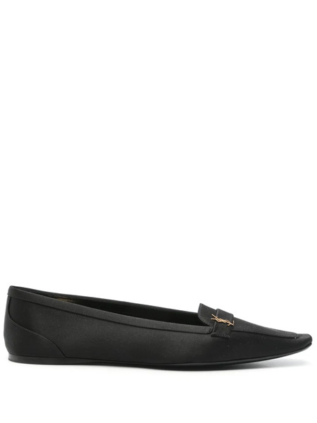  Saint Laurent Bailarinas Poppy - Negro 