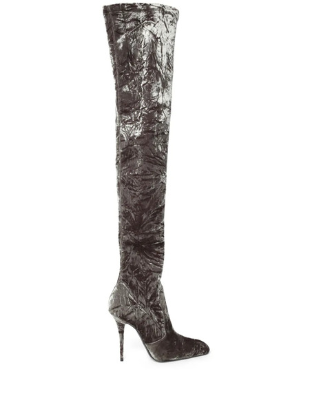  Saint Laurent Botas Altas Ella - Verde 