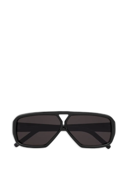 Saint Laurent Eyewear Gafas De Sol Con Patilla Del Logo - Negro 
