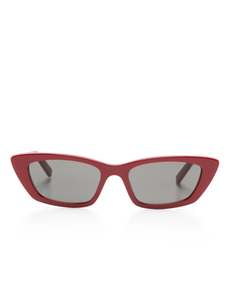  Saint Laurent Eyewear Gafas De Sol Sl277 Con Montura Cat Eye - Rojo 