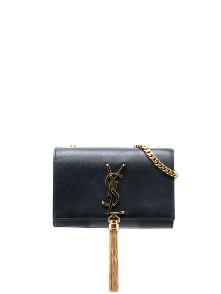  Saint Laurent Pre-owned Bandolera Kate Pequeña De Piel De Becerro Con Monograma Y Borlas 2016 - Negro 