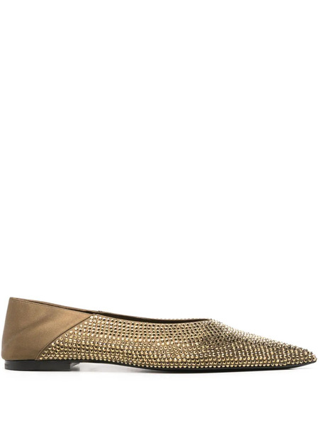  Saint Laurent Slippers Nour - Verde 